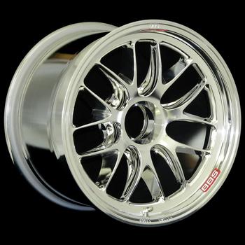 The Forged Aluminum race wheels are available in Silver or Polished.