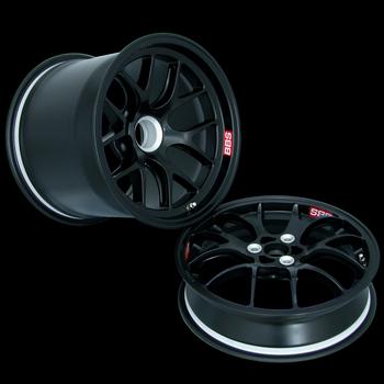 The Forged Magnesium race wheels are available in Silver or Black.