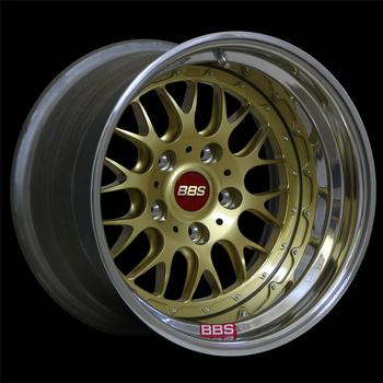 Wheel centers are avaiable in Gold, Silver, Polished or Gloss Black. Polished outer rim.