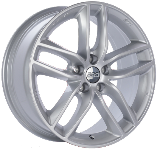 Sport silver paint, clear protective top coat.