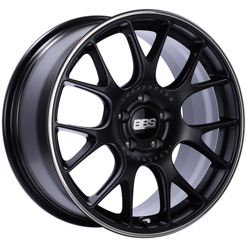 Black center, Polished stainless steel rim protector.